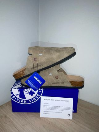 Birkenstock Beige/Marrón