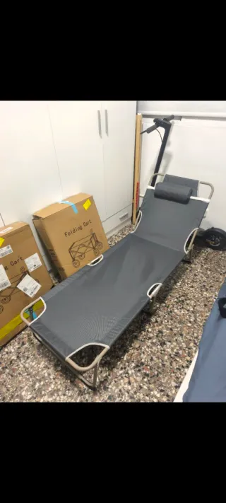 Hamaca Tumbona Plegable Camping portátil