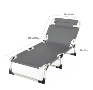 Hamaca Tumbona Plegable Camping portátil