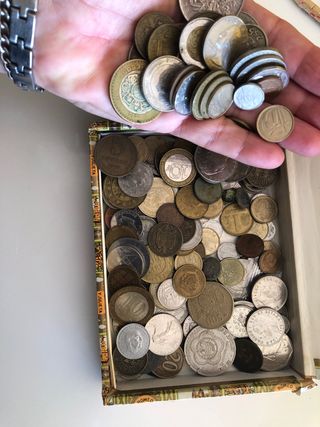 Monedas antiguas y de varios países