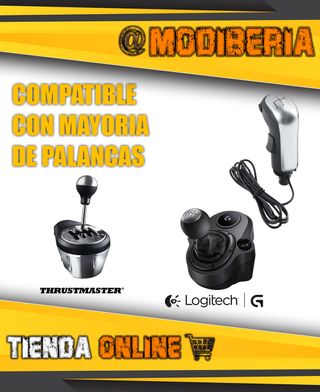 PALANCA CAMBIO MARCHAS PARA EURO TRUCK SIMULATOR 2