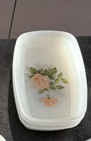 Vajilla Arcopal Flor Rosa