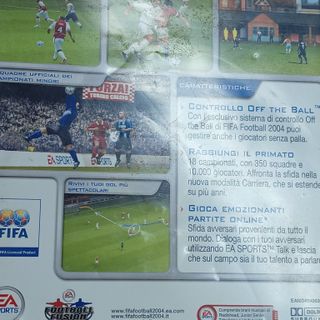 FIFA Football 2004 PS2 - Videogioco Calcio Italian