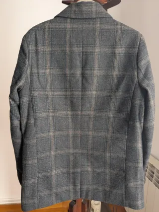 Americana cuadros Green Coast mujer