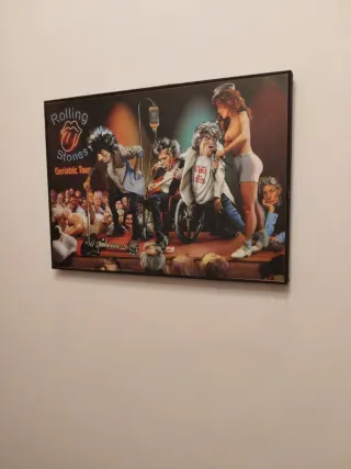 Cuadro Rolling Stones Geriatric Tour