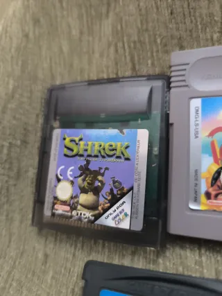 Lote 3 Juegos Game Boy: Shrek, TaleSpin, Crash