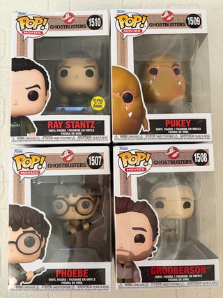 Funko Pop! Ghostbusters 4 Figuras