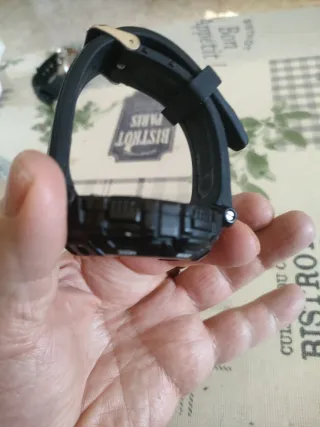 Reloj Q&Q Digital Negro y Azul