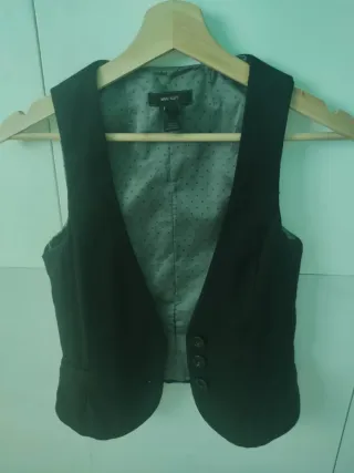 Chaleco Negro Mango Talla S