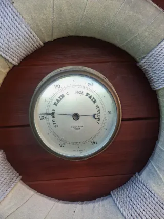 Antigüedades náuticas de latón originales