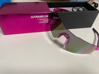 Gafas de sol deportivas D.Franklin rosa y morado