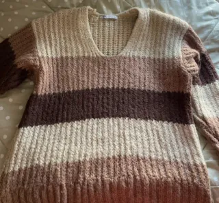 Jersey Zara rayas lana