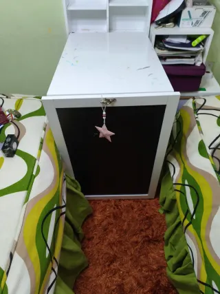 Mesa estudio plegable con pizarra