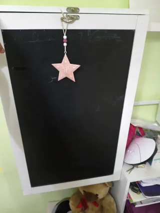 Mesa estudio plegable con pizarra