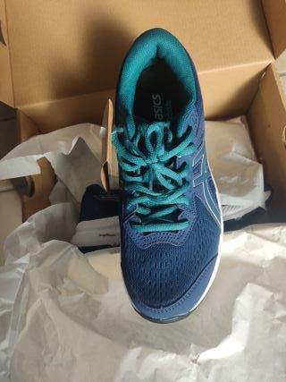 Zapatillas Asics Gel-Contend 8 Azul/Verde