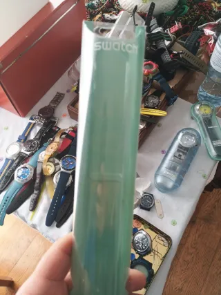 Swatch Irony Chrono Hailstorm Azul