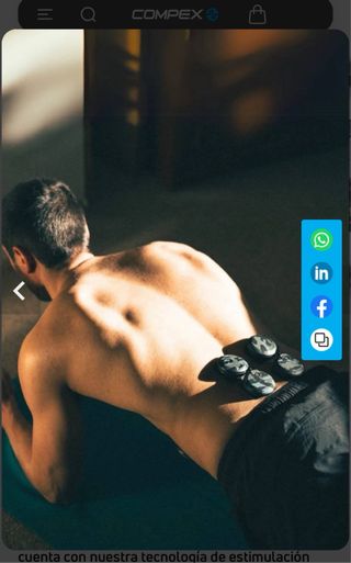 COMPEX SP 8.0 Electroestimulador Muscular