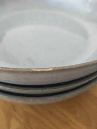 Lote 4 Platos Hondos Cerámica Portuguesa