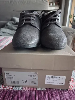 Blucher Serpiente Antracita Gaimo Talla 39