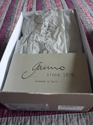 Blucher Serpiente Antracita Gaimo Talla 39