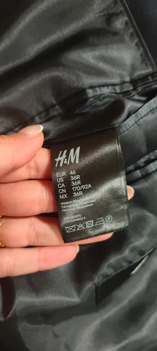 Giacca uomo H&M blu scuro