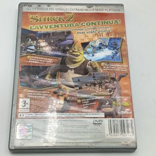 Shrek 2 PS2 Videogioco Italiano Platinum