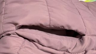 Chaqueta acolchada Sfera Talla S color malva