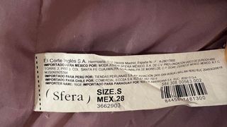 Chaqueta acolchada Sfera Talla S color malva