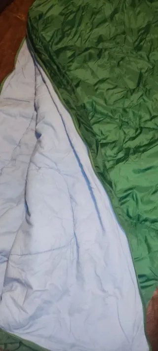 Saco de dormir verde