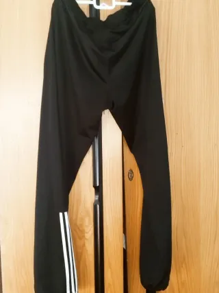 Pantalones de chándal Adidas negros Talla L 192CM
