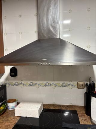 Cocina completa madera y metal