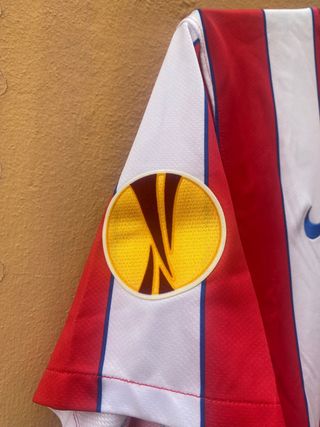 Camiseta Atlético de Madrid UEFA 1911-2011