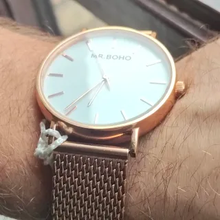 Reloj MR.BOHO Oro Blanco