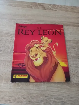 Álbum Cromos El Rey León Completo Panini