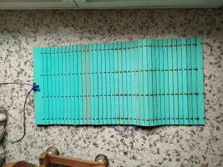 Persiana enrollable verde