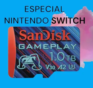 Micro SD SanDisk 1TB para Nintendo Switch