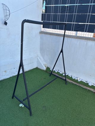 Burro para ropa Ikea negro