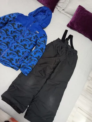 Conjunto Ropa Nieve Mountain Pro. Talla 12