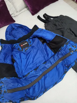 Conjunto Ropa Nieve Mountain Pro. Talla 12