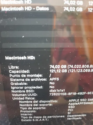 MacBook Pro 13 2015 Plata