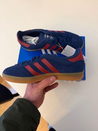 Adidas Gazelle Azul/Rojo Talla 38.5