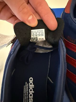 Adidas Gazelle Azul/Rojo Talla 38.5