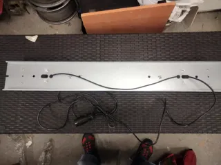 Portamatrículas para remolque/portabicicletas