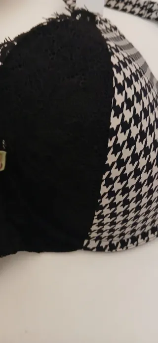 Sujetador Negro y Blanco