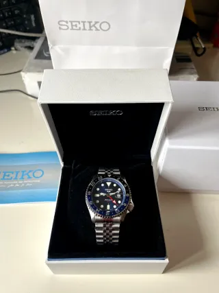 Seiko 5 Sports GMT SSK003 Reloj Automático