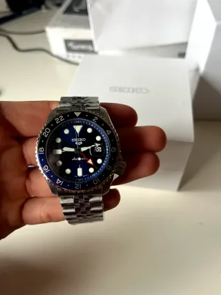 Seiko 5 Sports GMT SSK003 Reloj Automático