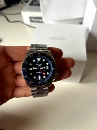 Seiko 5 Sports GMT SSK003 Reloj Automático