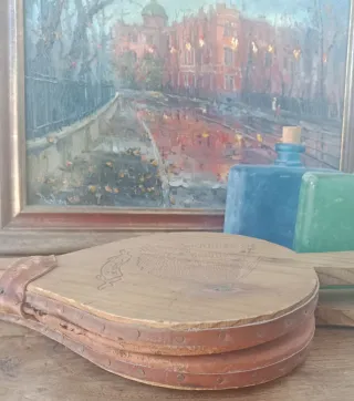 Fuelle chimenea retro