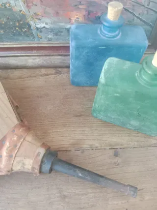 Fuelle chimenea retro