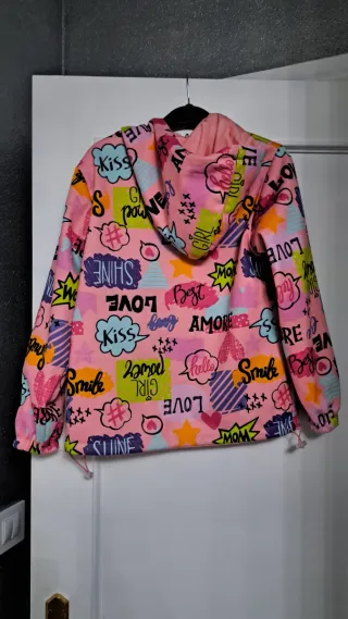Chaqueta niña reversible talla 10-12 años